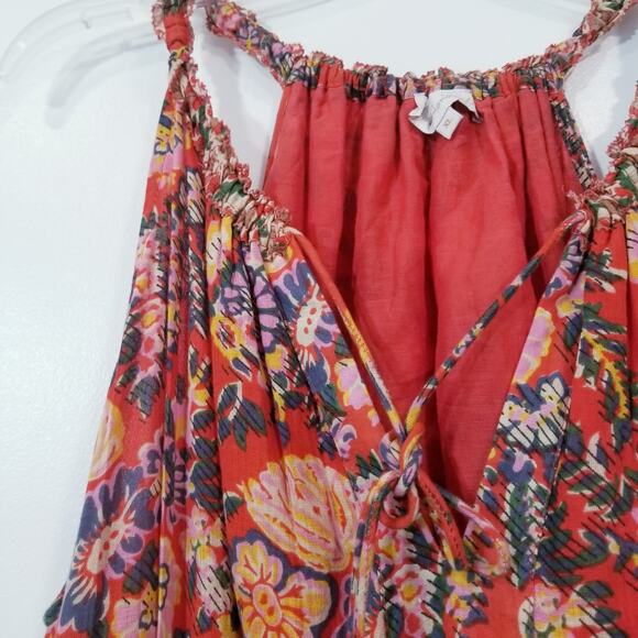 House of Harlow Floral Bohemian Maxi Dress with Pockets - Picture 10 of 13